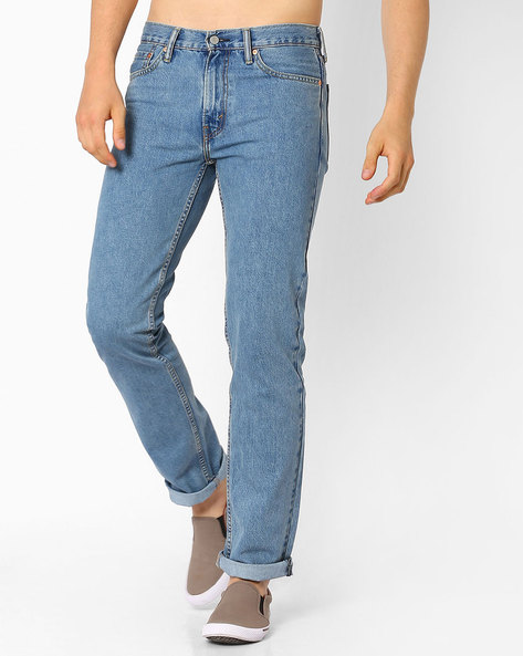 Buy Blue LEVIS 513 Slim-Straight Fit Jeans | AJIO